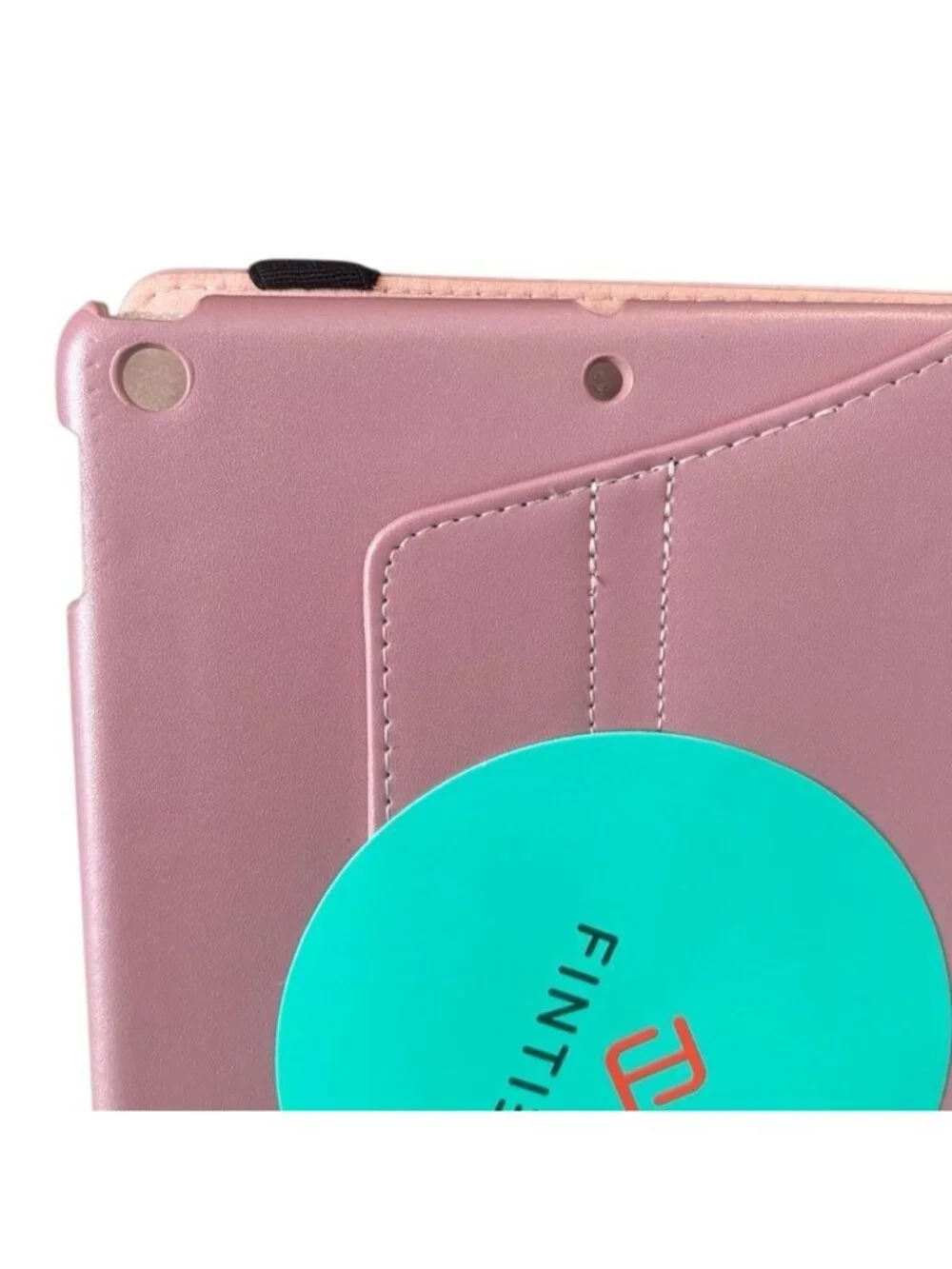 Ipad Rotating Case with Pencil Holder for 10.2 Inch Ipad Rose New